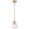Nuvo Dover 1-Light Small Pendant Vintage Brass with Clear Glass 60/7410 - alternate 4